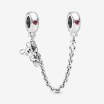 Climbing Safety Chain, Red CZ