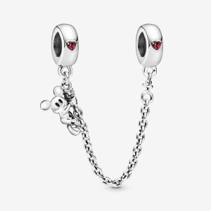 Climbing Safety Chain, Red CZ