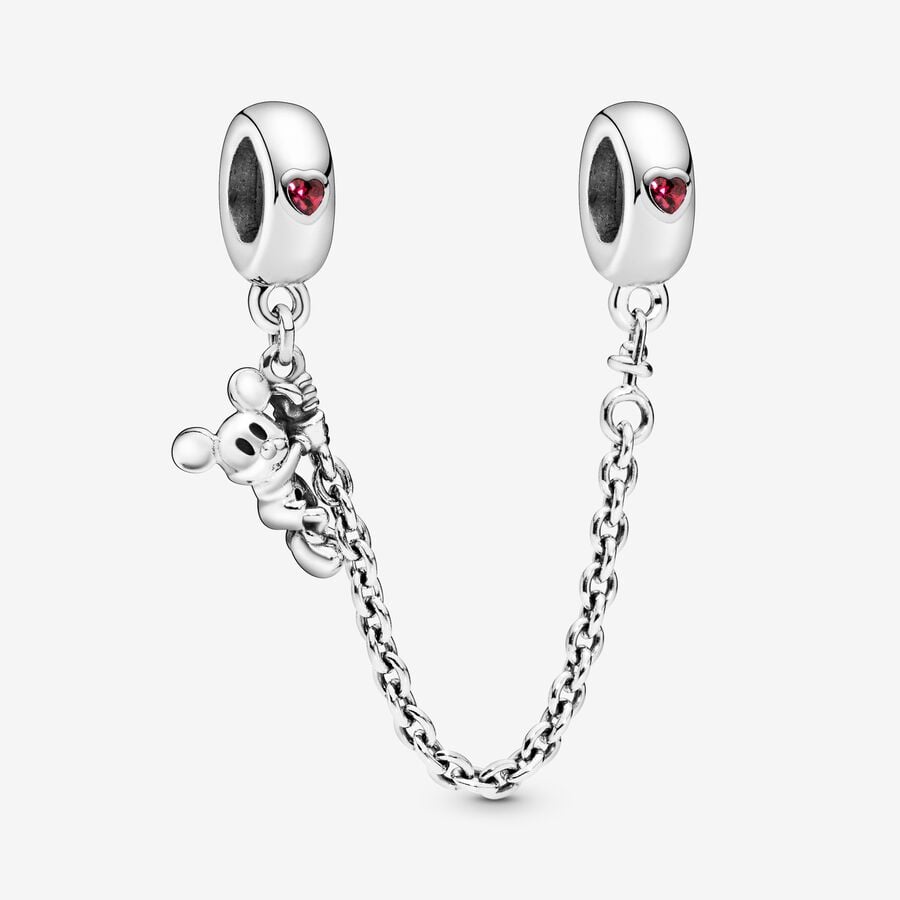 Climbing Safety Chain, Red CZ