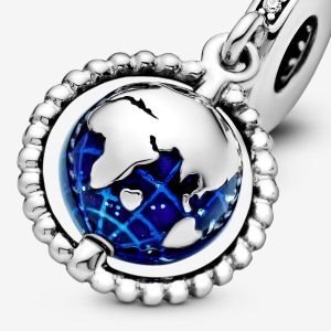 Spinning Globe Dangle Charm
