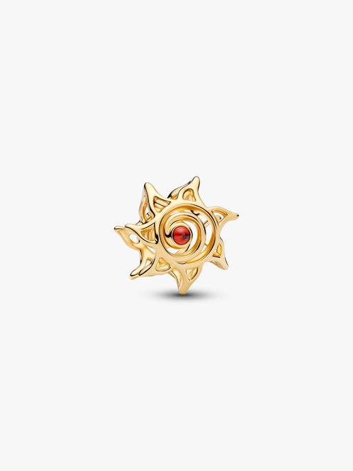 Sun Openwork Charm