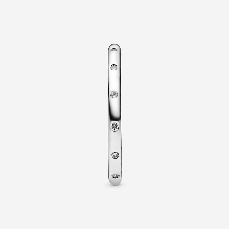 Simple Sparkling Band Ring - Image 3