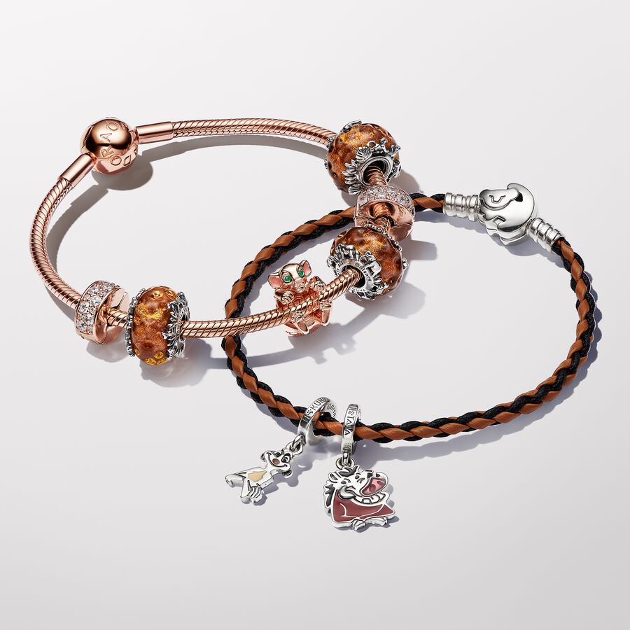 Moments Braided Leather Bracelet - Image 3