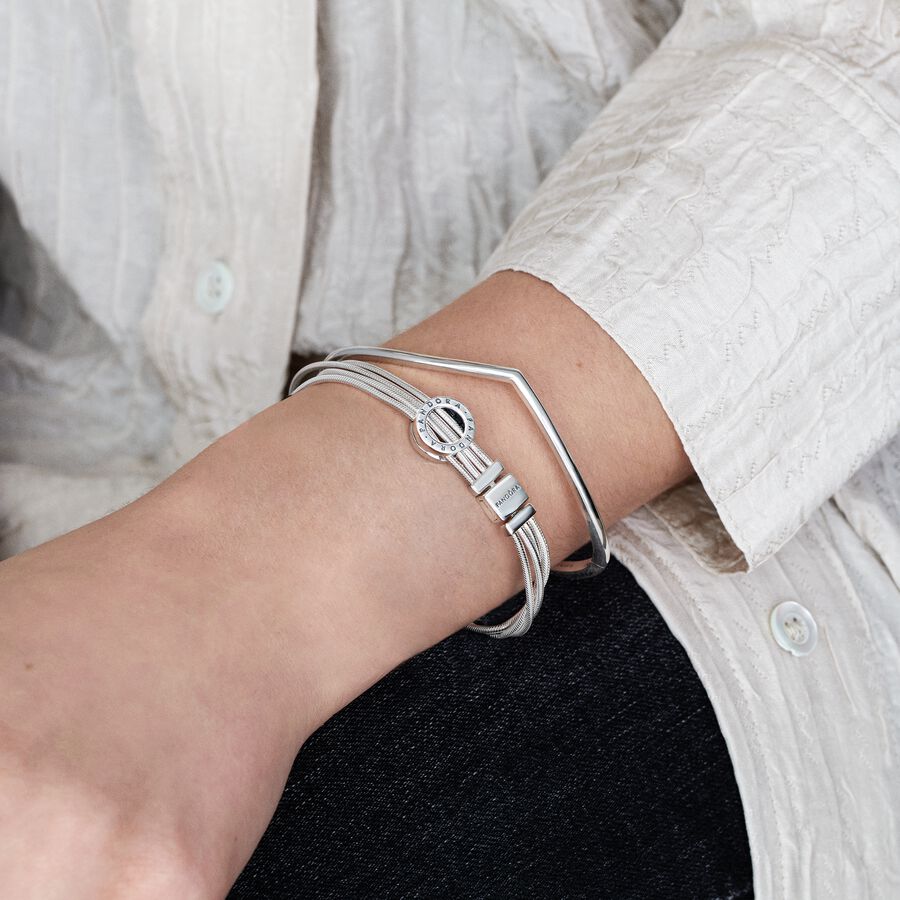 Reflexions Multi Silver Snake Chain - Image 2