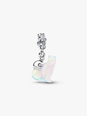 Polar Bear Mother & Cub Dangle Charm