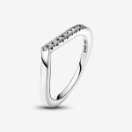 Timeless Wish Half Sparkling Ring