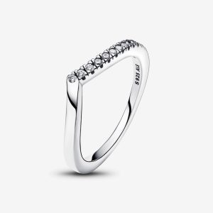 Timeless Wish Half Sparkling Ring