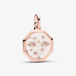 Sparkling Eyes Medallion Charm