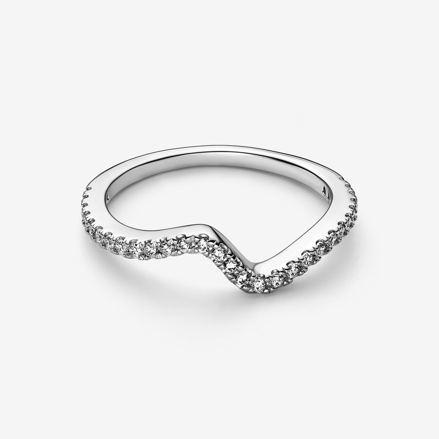 Sparkling Wave Ring Sterling silver - Image 3