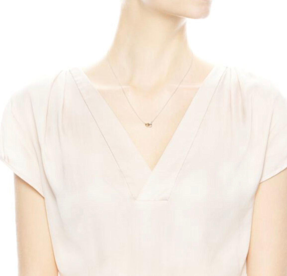 Interlocked Hearts Collier Necklace - Image 2