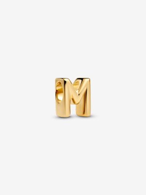 Letter M Alphabet Charm