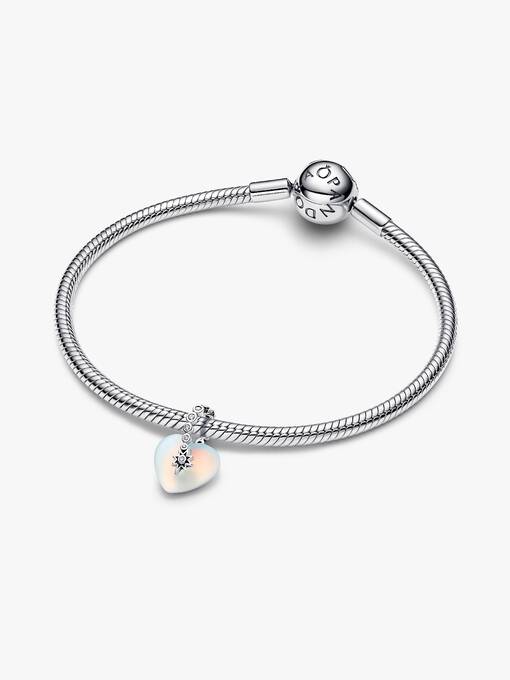 Shooting Star & Heart Dangle Charm - Image 3