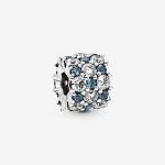 Blue and Clear Sparkle Charm