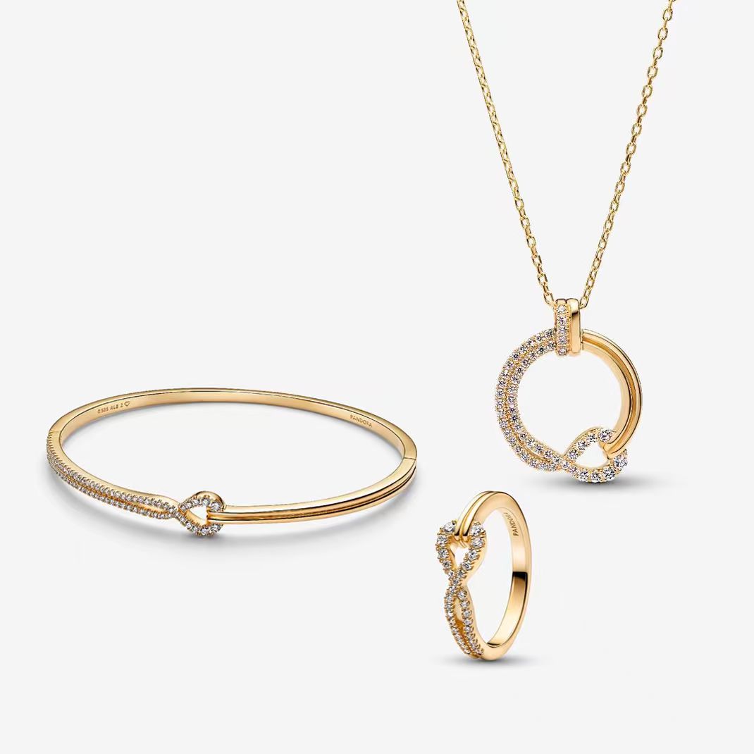 Lab-grown Diamond Pavé Jewelry Set