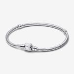Logo Clasp Snake Chain Bracelet