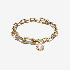 Treated Freshwater Cultured Pearl Sun Bracelet Set