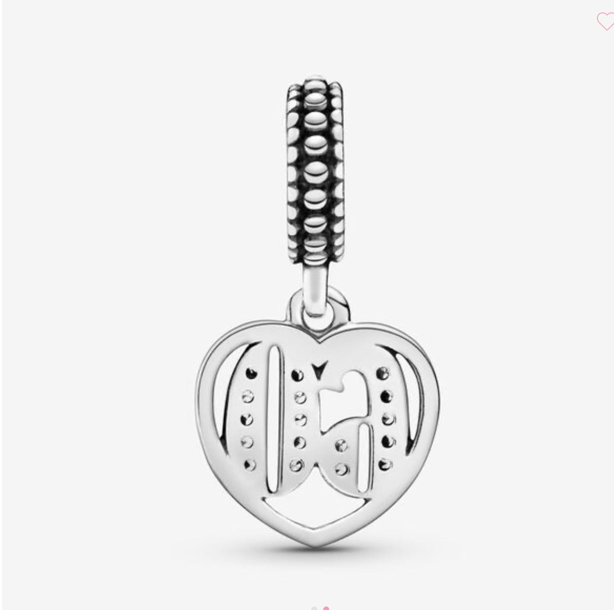 60th Celebration Dangle Charm - Image 2