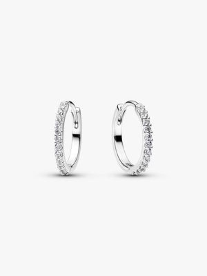 Sparkling Mini Hoop Earrings