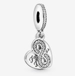 Forever Friends Heart Dangle Charm