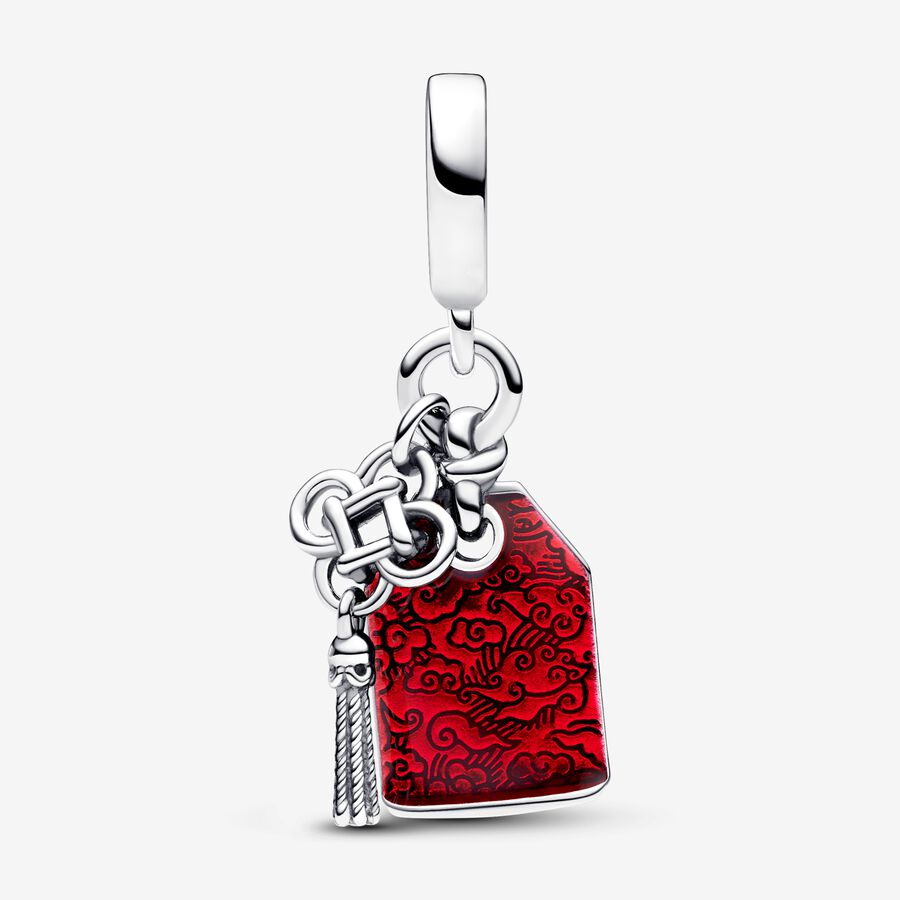 Lucky Amulet Double Dangle Charm - Image 2