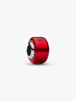 Red Murano Glass Charm