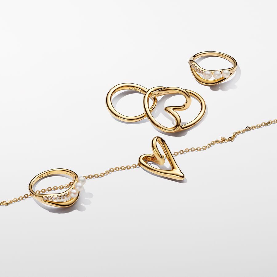 Organically Shaped Heart Ring - Image 2