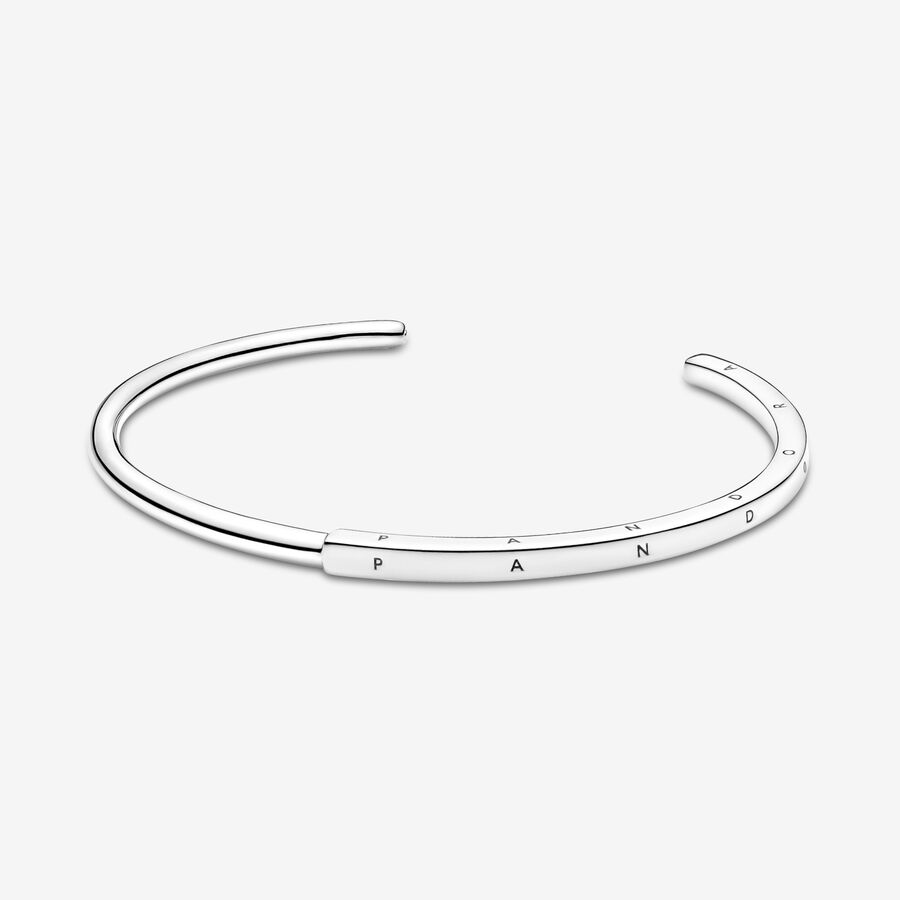 Signature I-D Open Bangle Sterling silver - Image 2