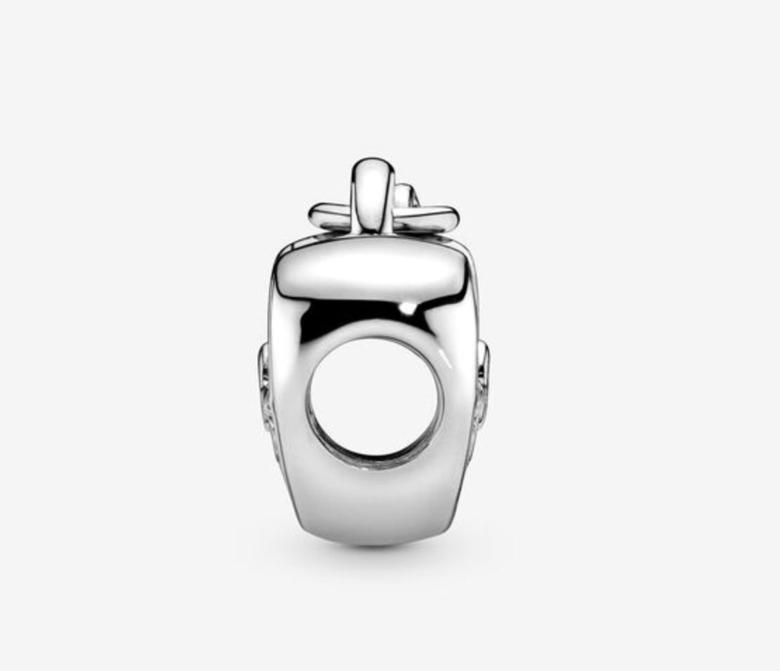 Love You Heart Padlock Charm - Image 3
