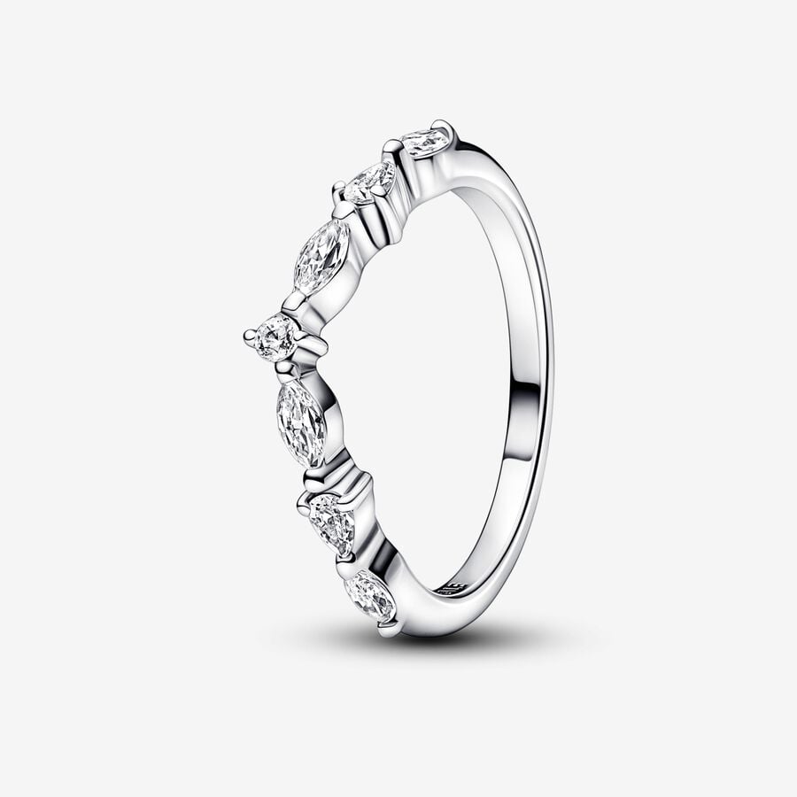 Timeless Wish Sparkling Alternating Ring