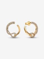 Lab-grown Diamond Pavé Open Circle