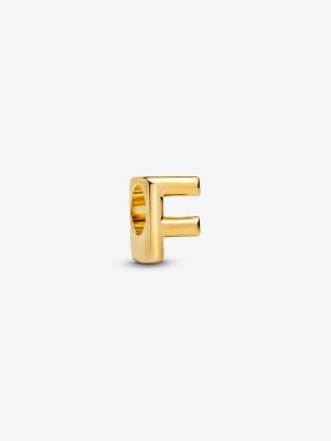 Letter F Alphabet Charm