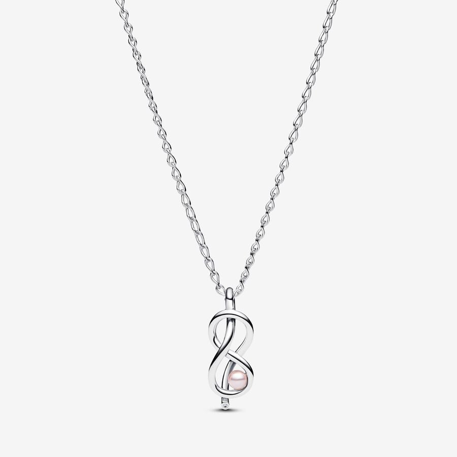 Infinity Knot Collier Necklace - Image 2