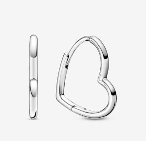 Asymmetrical Hearts Earrings
