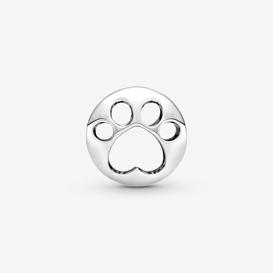 Openwork Paw Print Charm - Image 2
