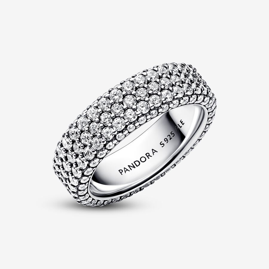 Timeless Pavé Triple-row Ring - Image 2