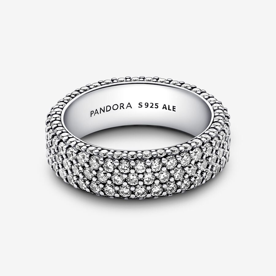 Timeless Pavé Triple-row Ring - Image 3