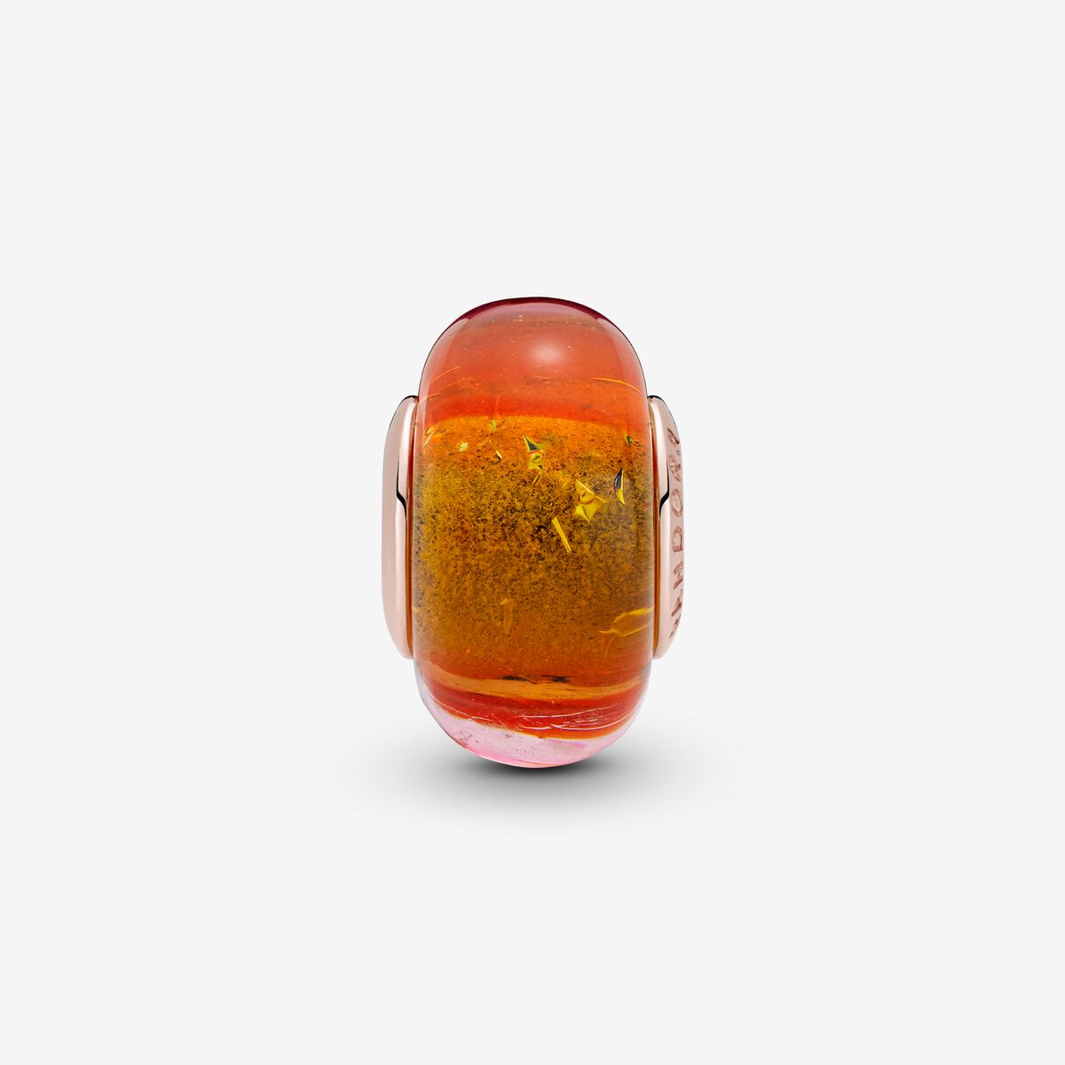 Glittering Sunset Murano Glass Charm - Image 3