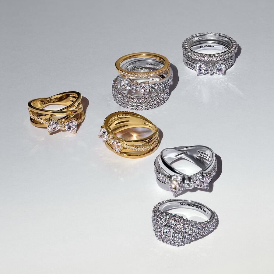 Pavé Square Cocktail Ring - Image 2