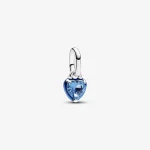 Blue Chakra Heart Mini Dangle Charm
