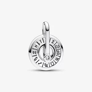 ME Zodiac Wheel Medallion Charm
