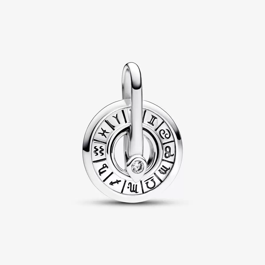 ME Zodiac Wheel Medallion Charm