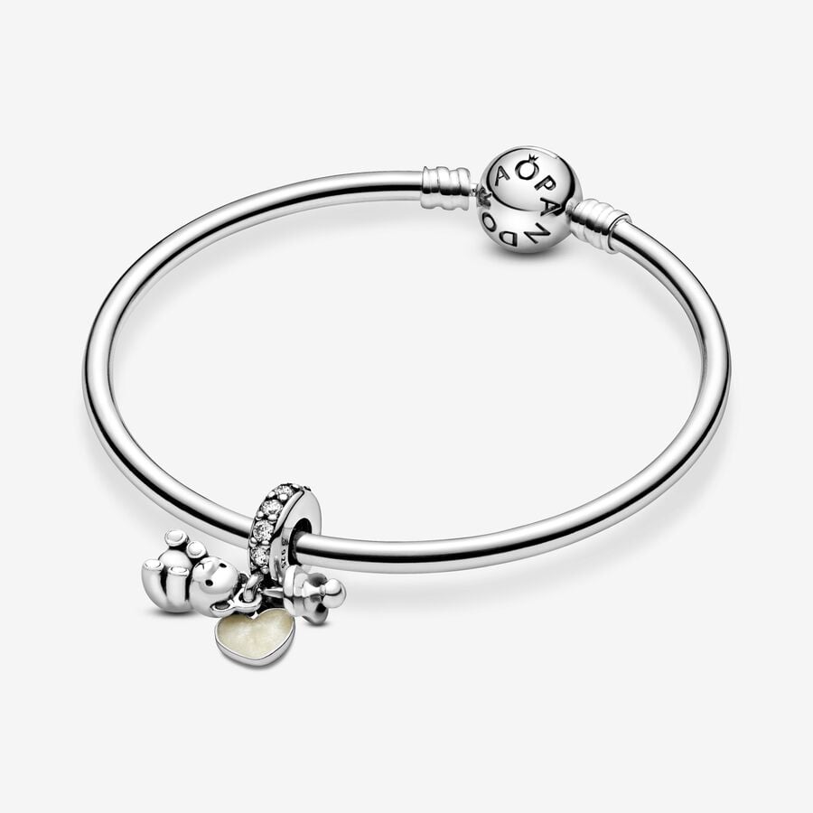 Baby Teddy Bear Dangle Charm - Image 3