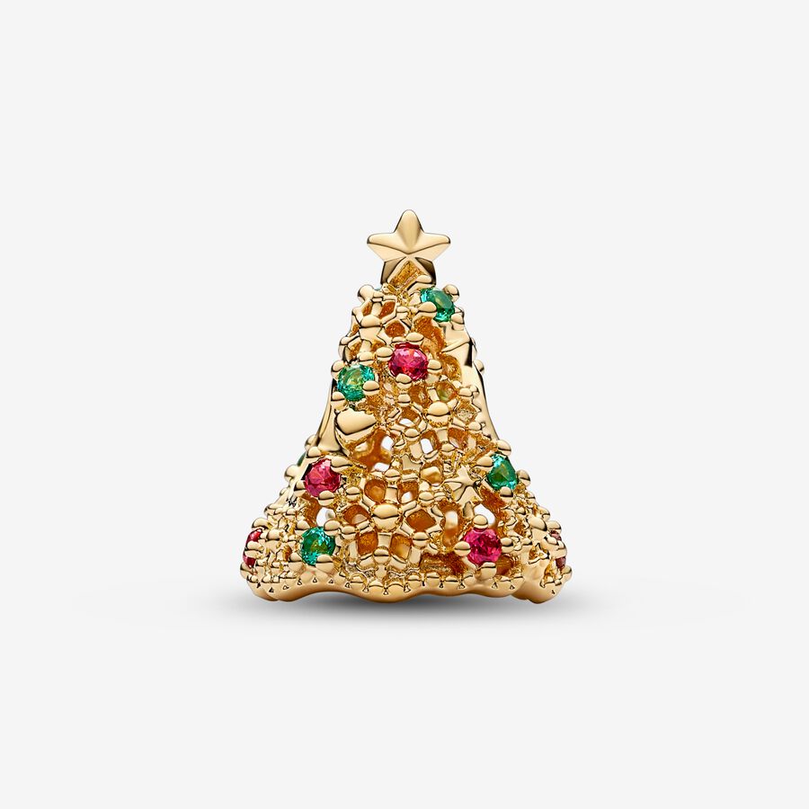 Glitter Christmas Tree Charm - Image 2