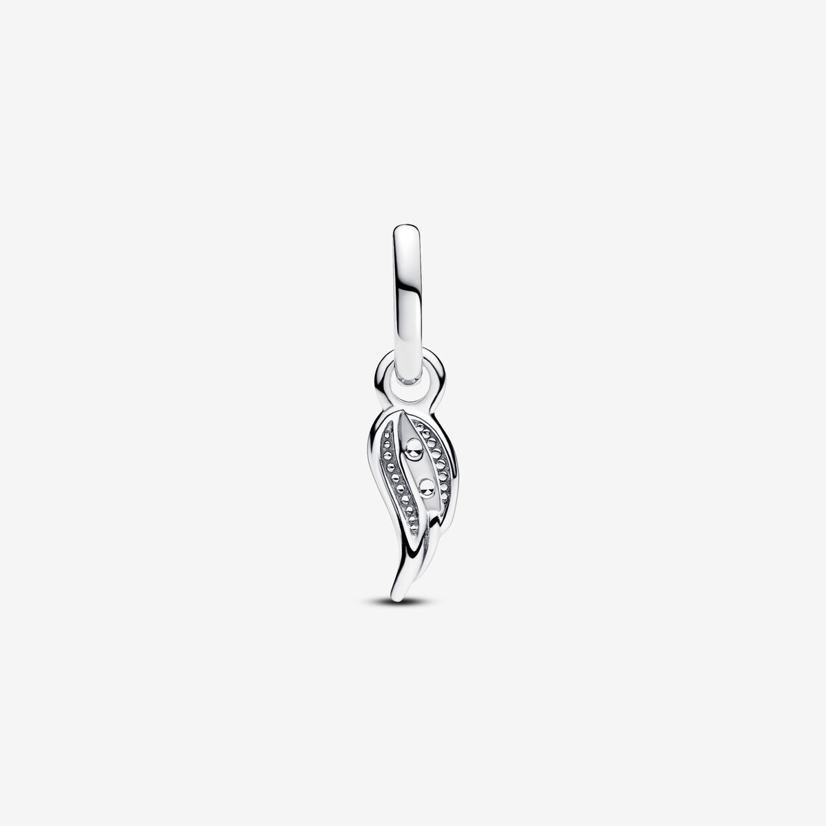 Sparkling Angel Wing Mini Dangle Charm - Image 2