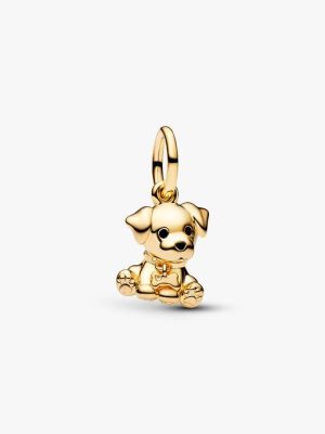 Labrador Puppy Dog Dangle Charm