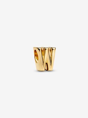 Letter W Alphabet Charm