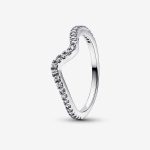 Sparkling Wave Ring Sterling silver
