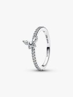 Sparkling Butterfly Ring