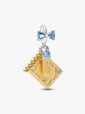 Dance Card & Pencil Dangle Charm