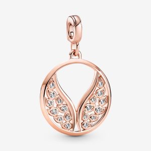 Rose Burning Wings Medallion - Me